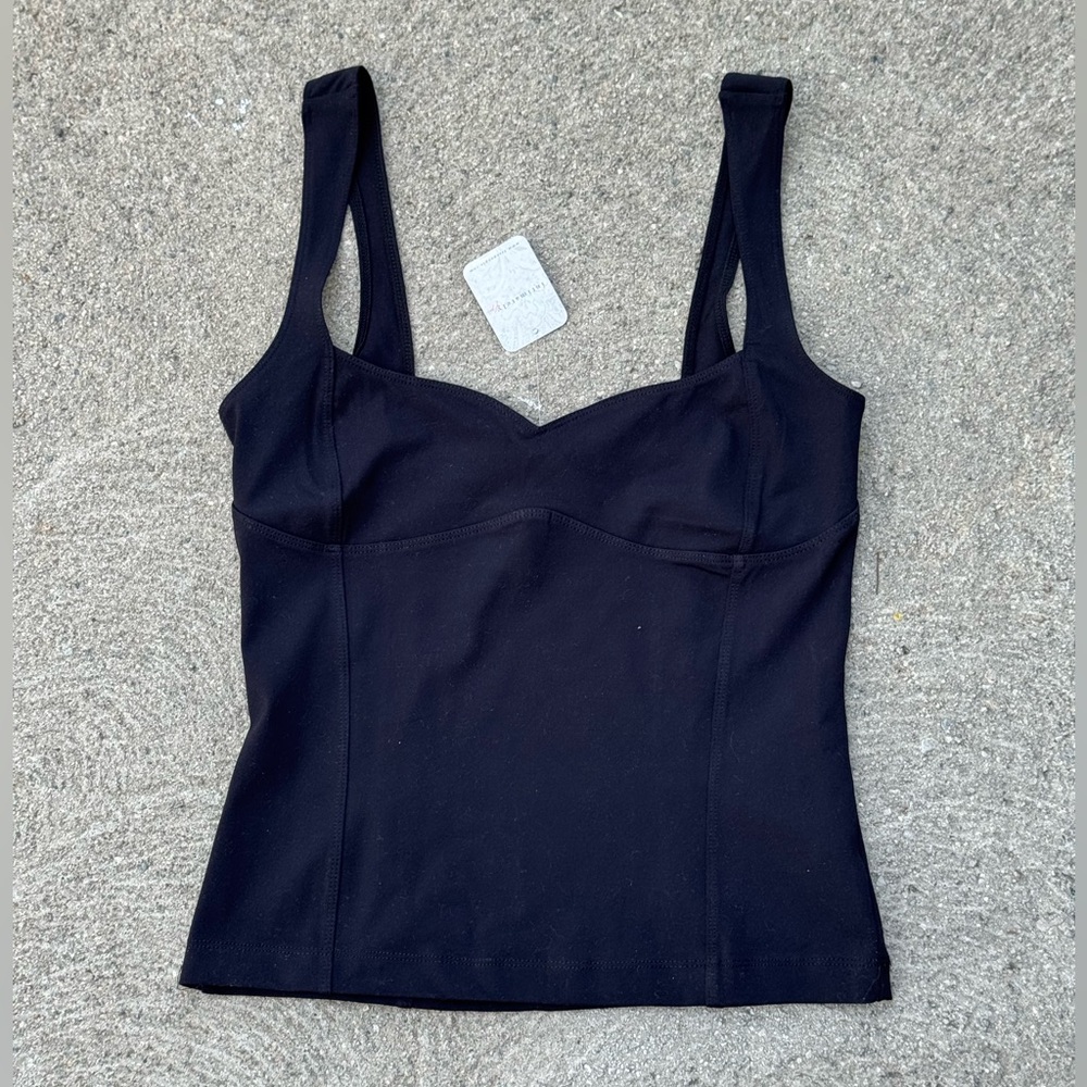 Free People Black Tank Top BRAND NEW